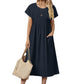 Deborah - Casual Midi Dress - Samberule