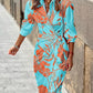 Amy - Printed Wrap Dress - Samberule