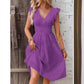 Lily - V-Neck Summer Dress - Samberule