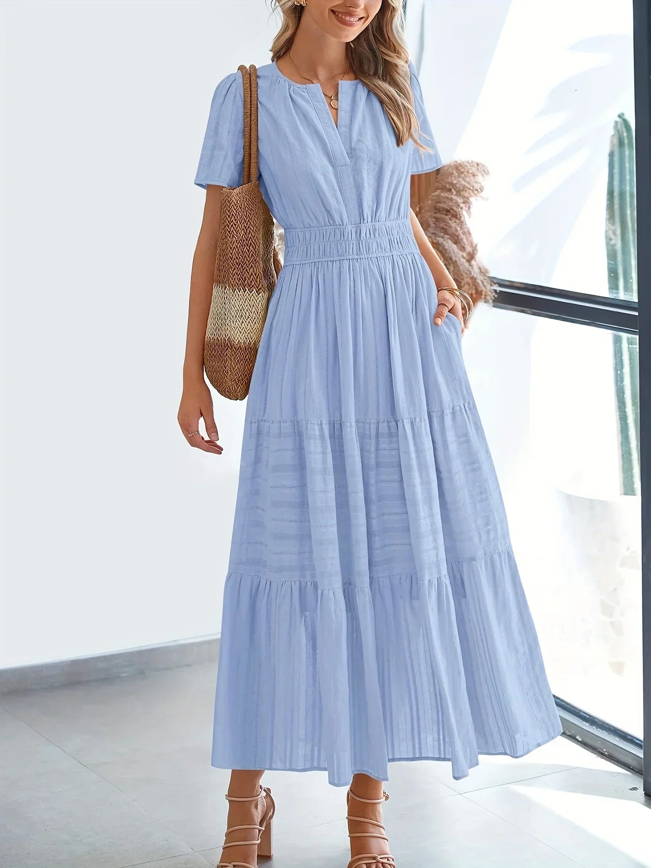 Nevaeh - Modest Summer Dress - Samberule