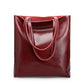 Holly - Leather Structured Tote Bag - Samberule