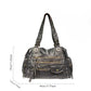Brenda - Vegan Leather Shoulder Satchel Bag - Samberule