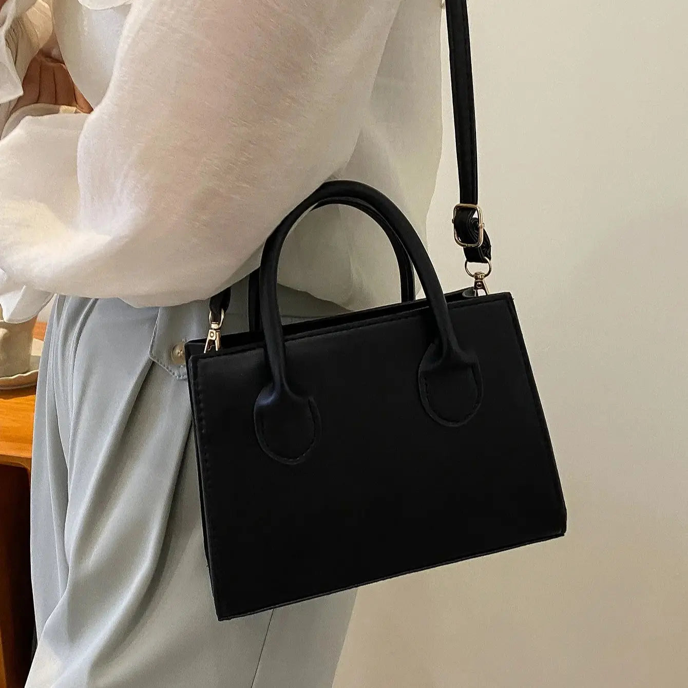 Joan - Vegan Leather Mini Crossbody Bag - Samberule