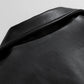 Colton | Men’s Oversized Leather Bomber Jacket - Samberule