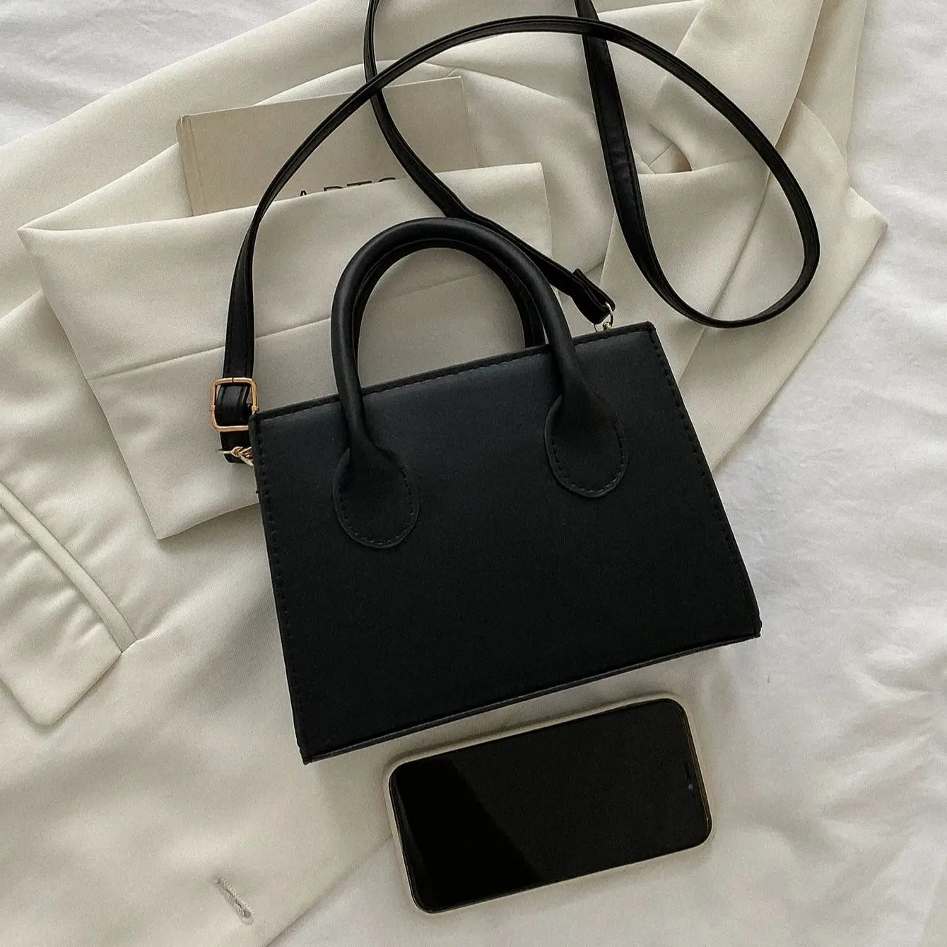 Joan - Vegan Leather Mini Crossbody Bag - Samberule