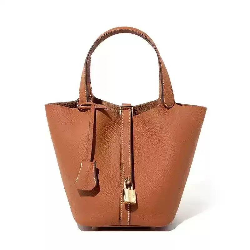 Ann - Leather Tote Bag - Samberule