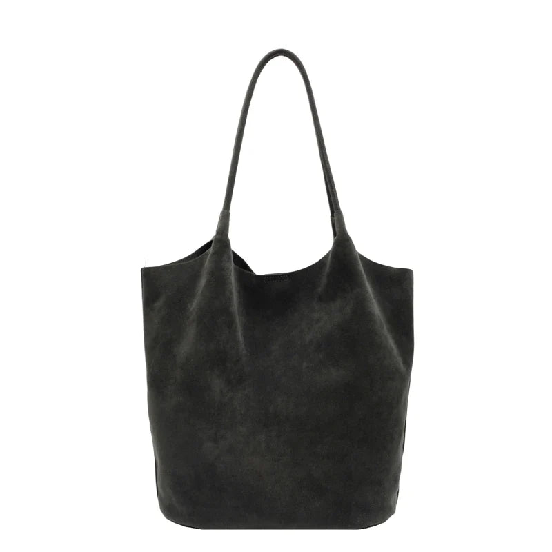 Judy - Suede Tote Bag - Samberule