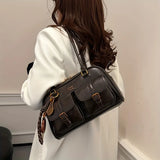 Katherine - Vegan Leather Shoulder Bag - Samberule