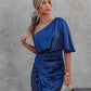 Layla - One-Shoulder Party Dress - Samberule