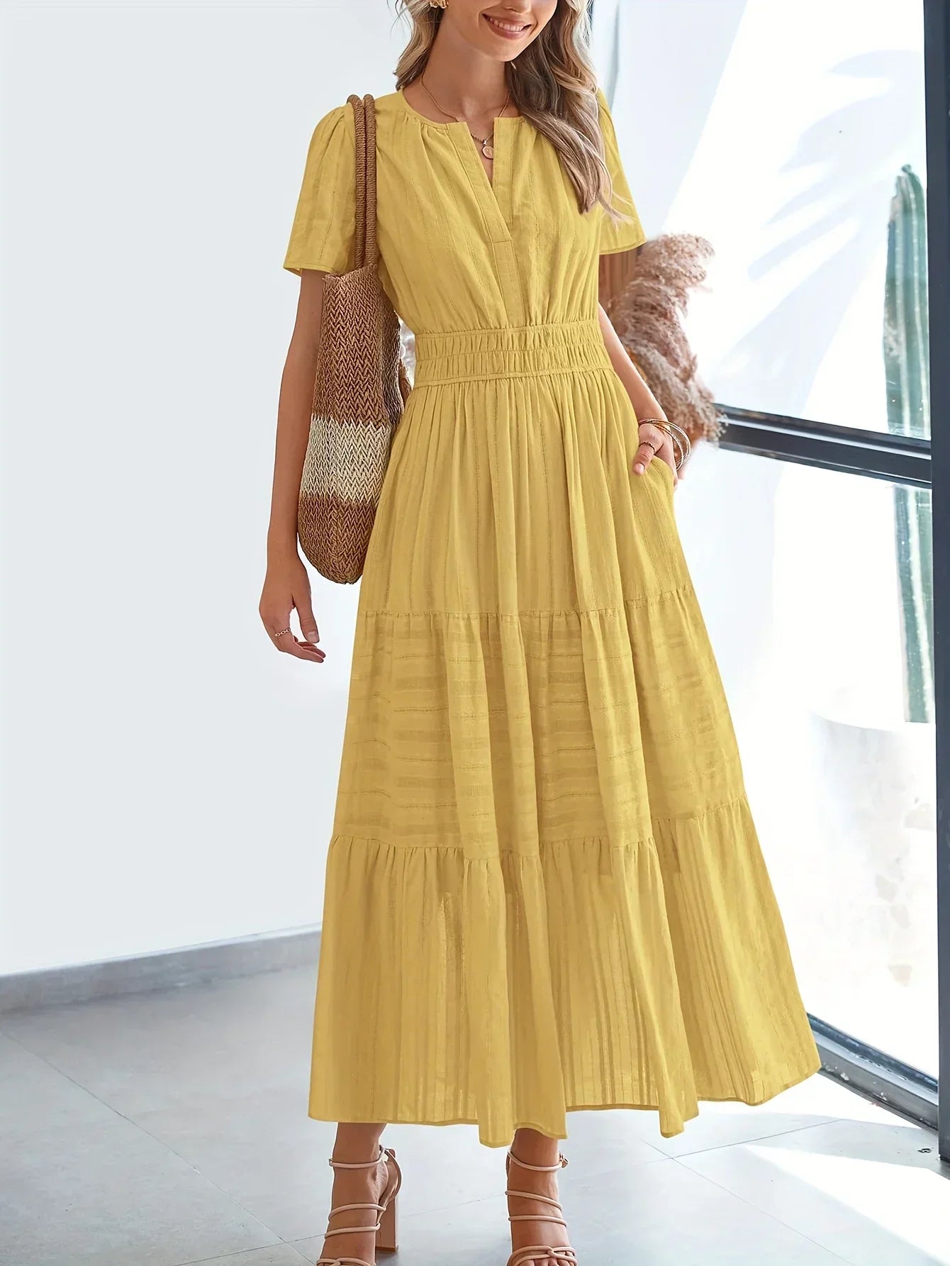 Nevaeh - Modest Summer Dress - Samberule