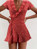 Chloe - Floral Wrap Dress - Samberule