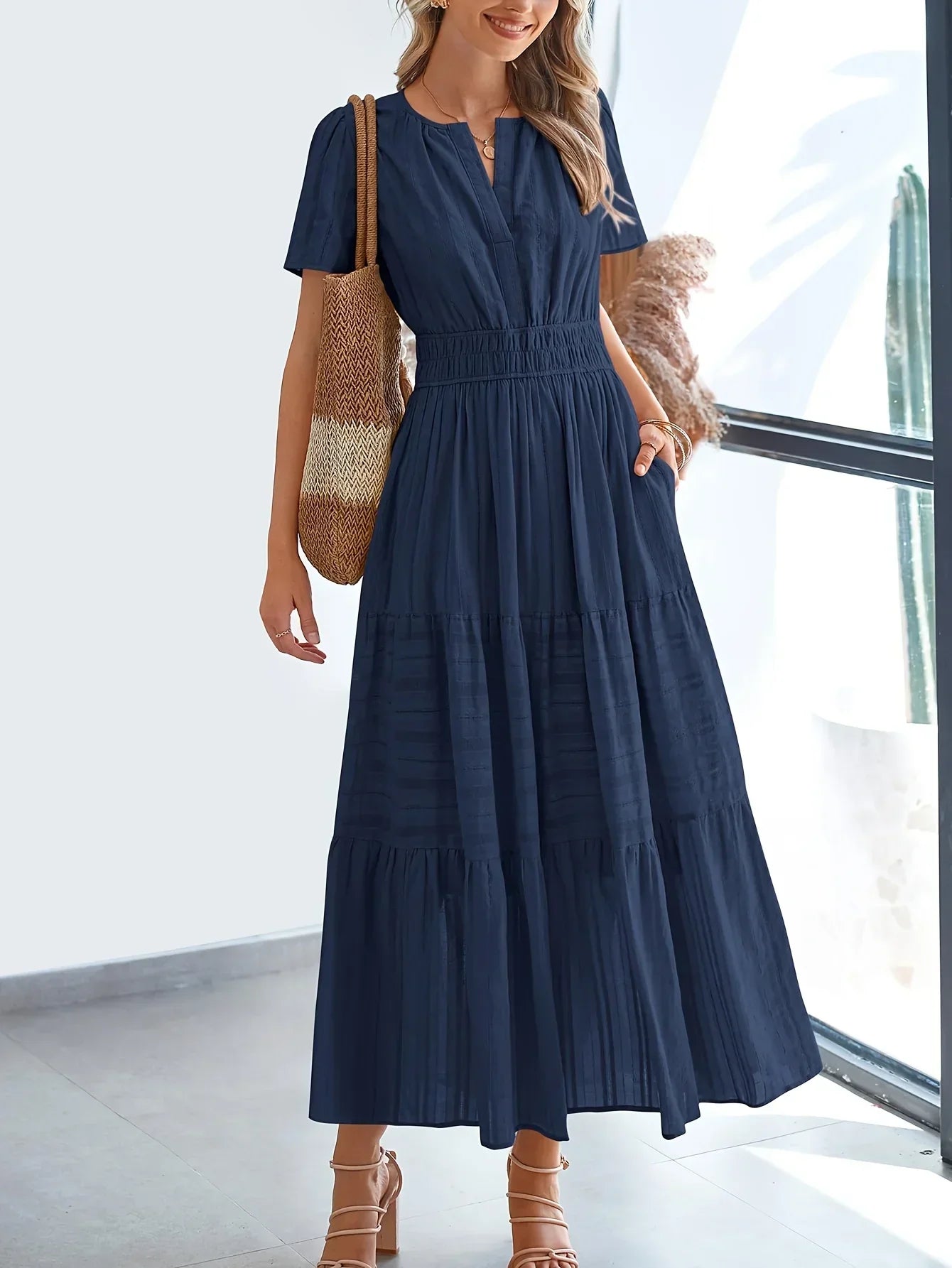 Nevaeh - Modest Summer Dress - Samberule