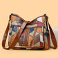 Pamela - Vegan Leather Patchwork Shoulder Bag - Samberule