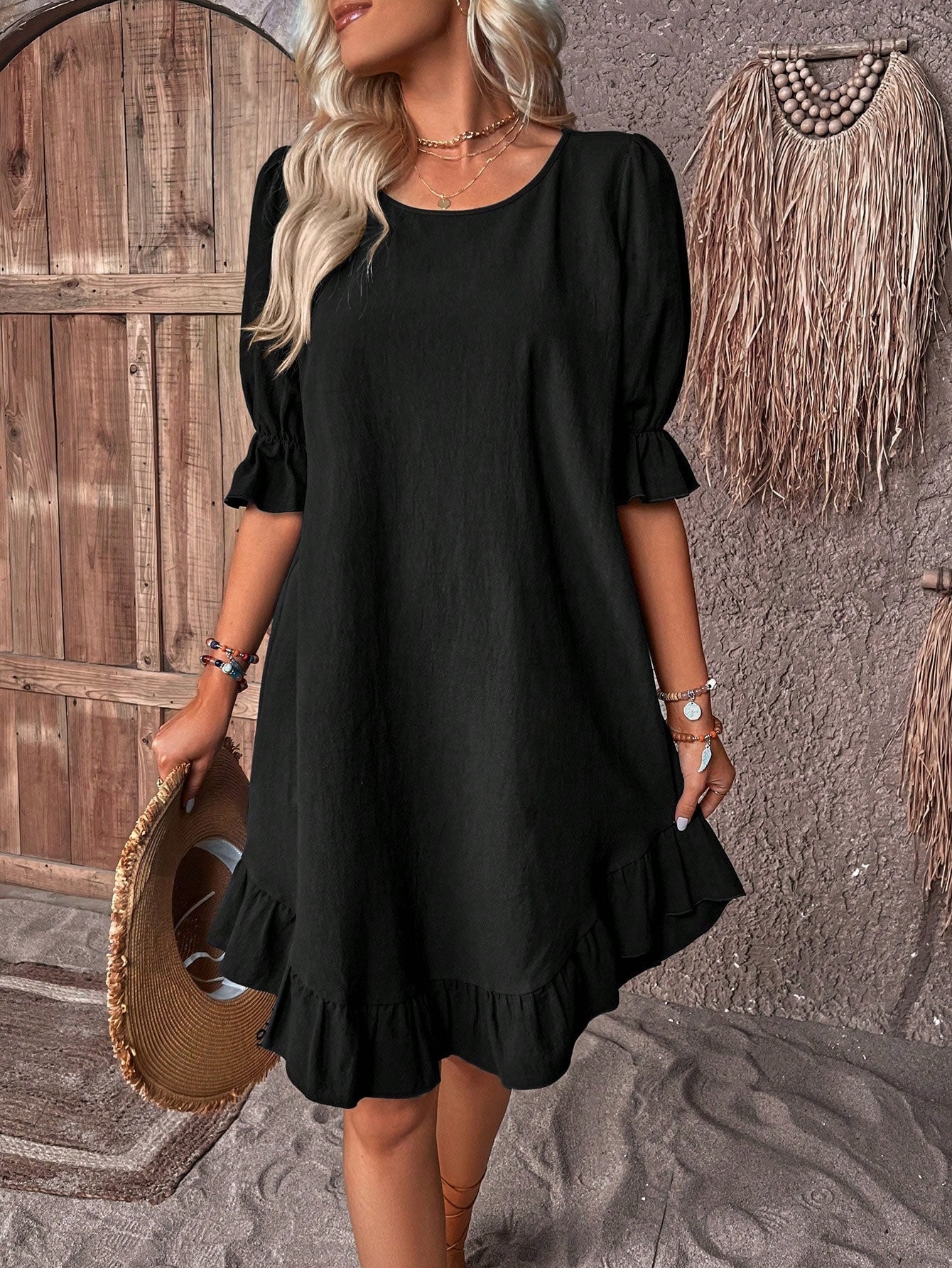 DolceBrezza™ | Summer Dress with Ruffles