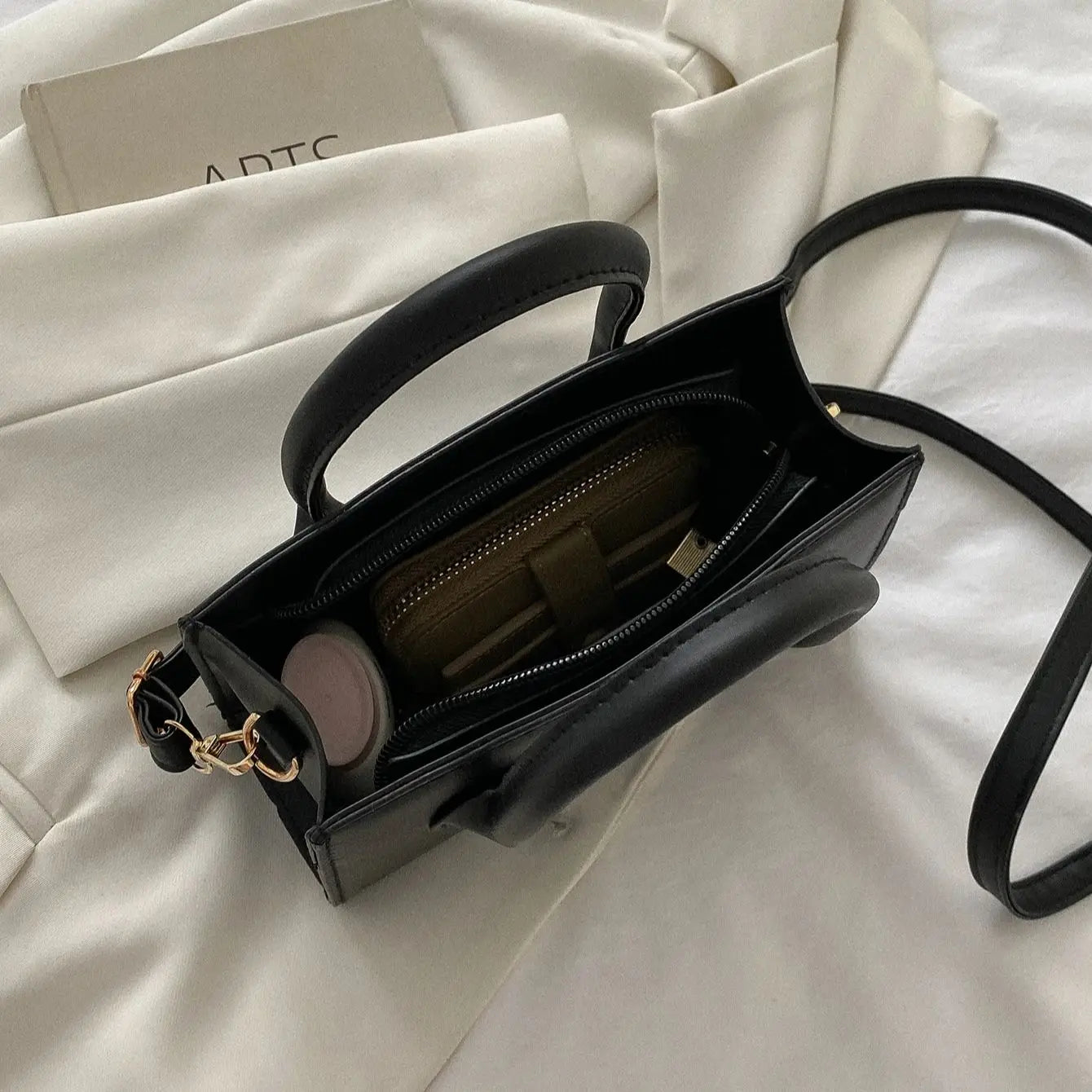 Joan - Vegan Leather Mini Crossbody Bag - Samberule