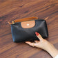 Anne - Vegan Leather Wristlet Clutch Bag - Samberule