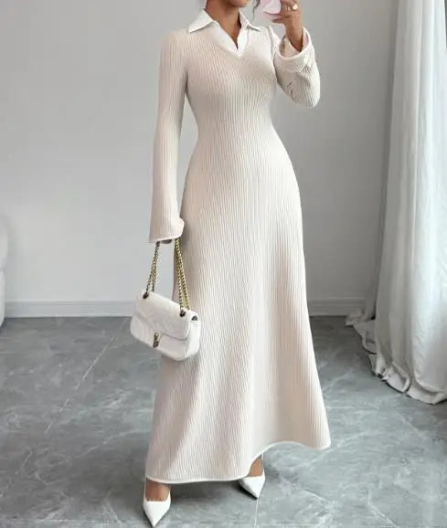 Margaret - Knit Maxi Dress - Samberule