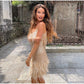 Lena - Glamorous Sequin Cocktail Dress - Samberule