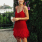 Lena - Glamorous Sequin Cocktail Dress - Samberule