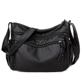 Harlow - Vegan Leather Crossbody Shoulder Bag - Samberule