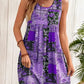 Gail - Sleeveless A-Line Dress - Samberule