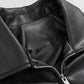 Colton | Men’s Oversized Leather Bomber Jacket - Samberule