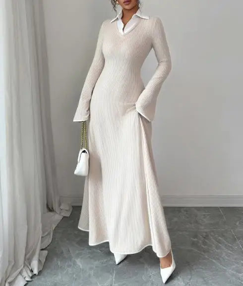 Margaret - Knit Maxi Dress - Samberule