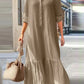 Laura - Tiered Shirt Maxi Dress - Samberule