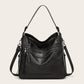 Maureen - Leather Slouchy Hobo Bag - Samberule
