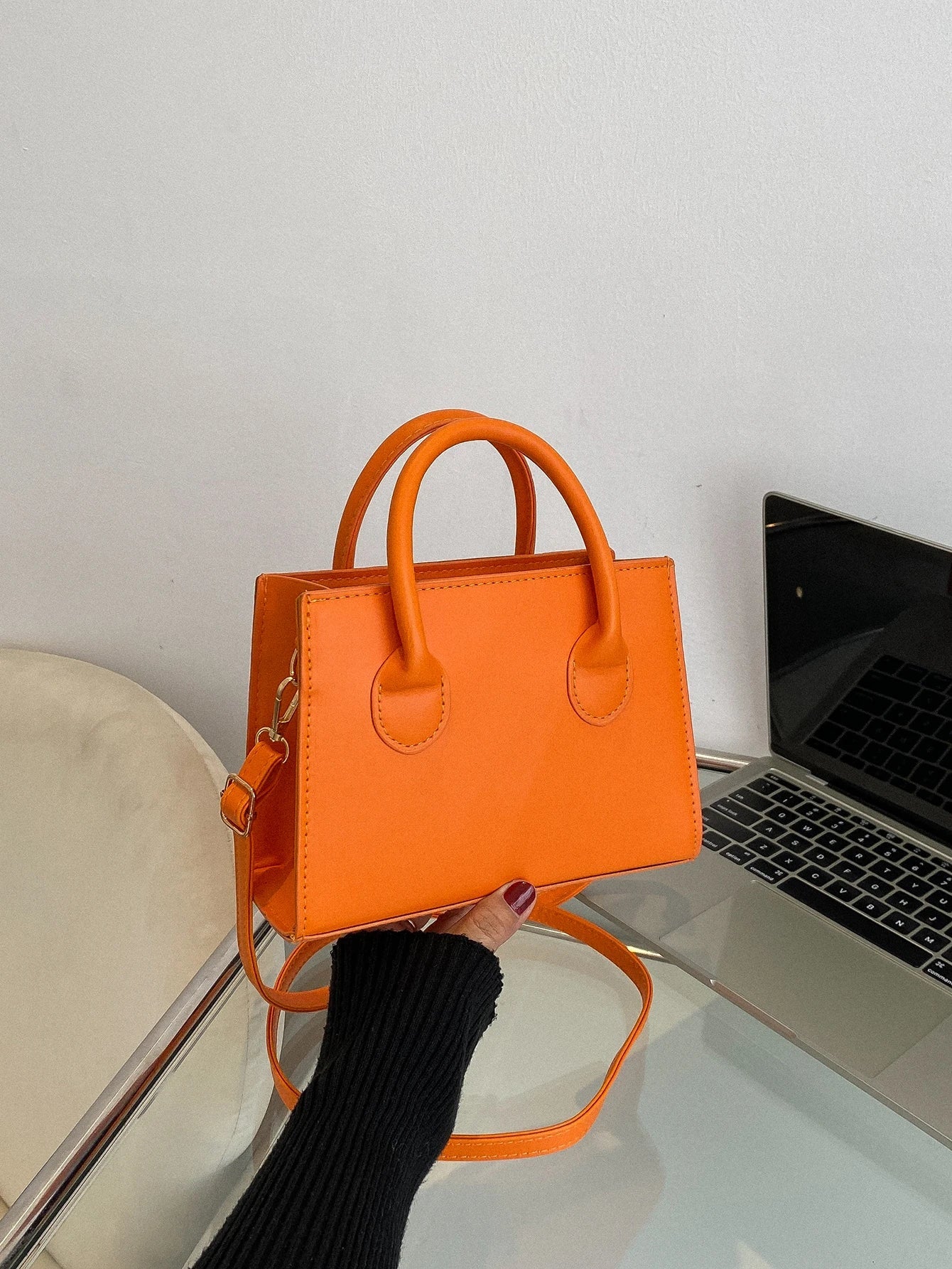 Joan - Vegan Leather Mini Crossbody Bag - Samberule
