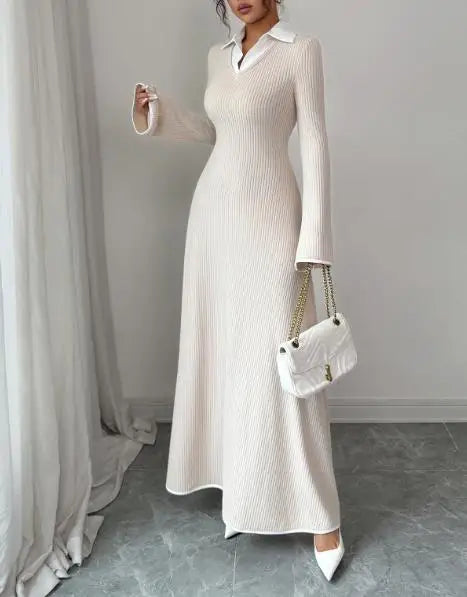 Margaret - Knit Maxi Dress - Samberule