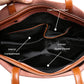 Holly - Leather Structured Tote Bag - Samberule