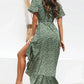 Ella - Polka Dot Maxi Dress - Samberule