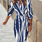 Amy - Printed Wrap Dress - Samberule