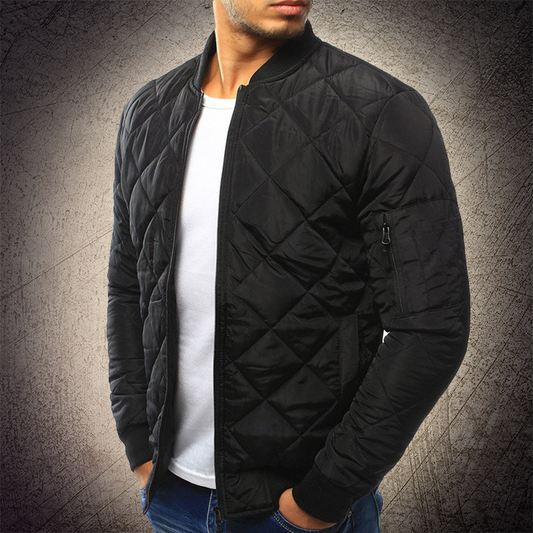 Adam | Quilted Lightweight Bomber Jacket Men - Samberule