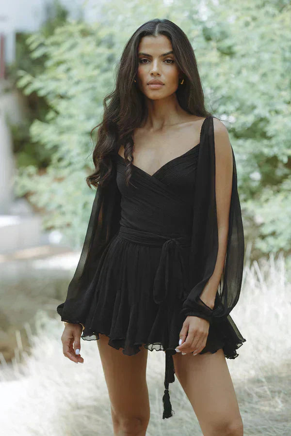 Stella - Wrap Mini Dress - Samberule