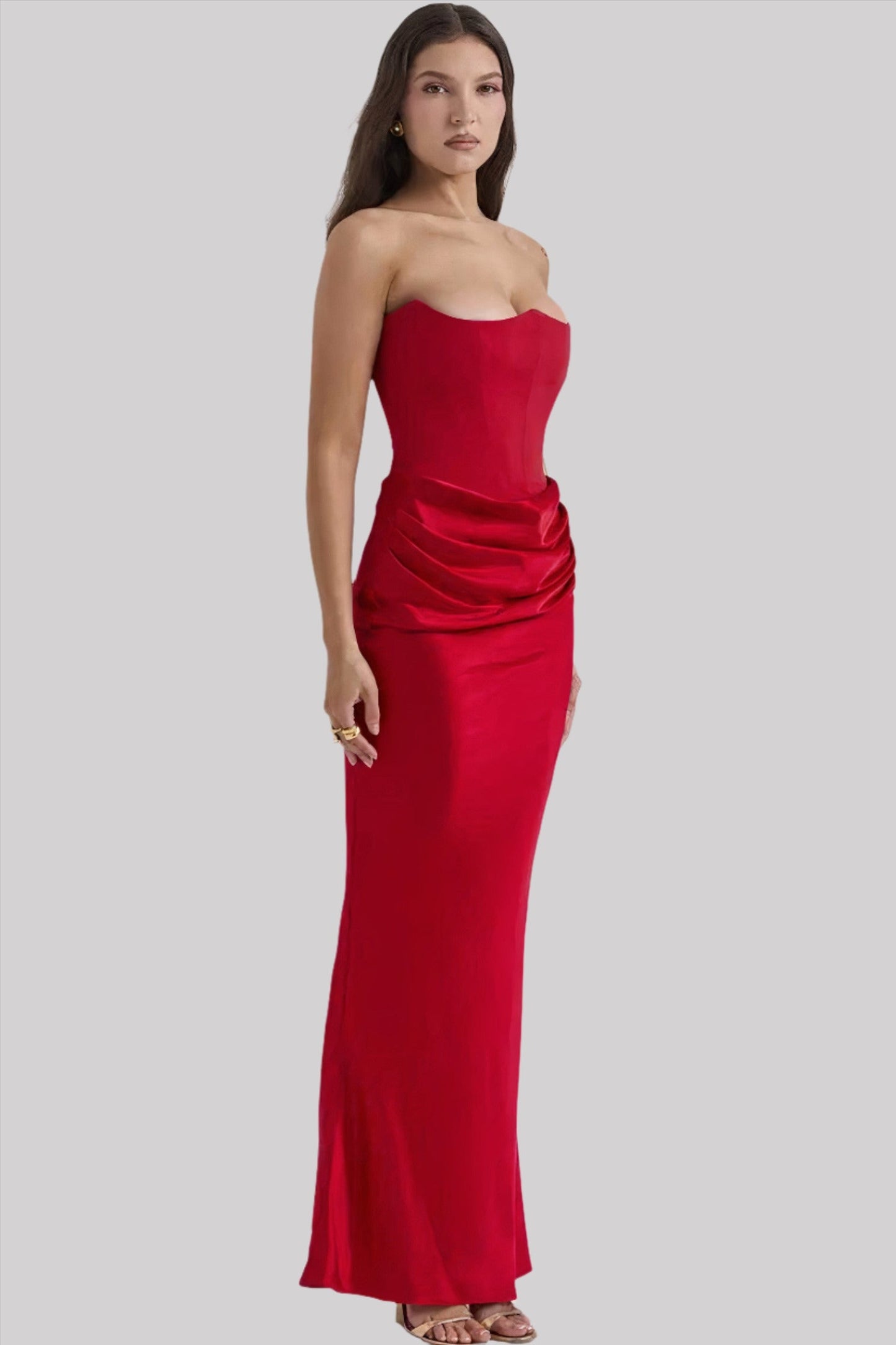 Isla - Off-Shoulder Maxi Dress - Samberule