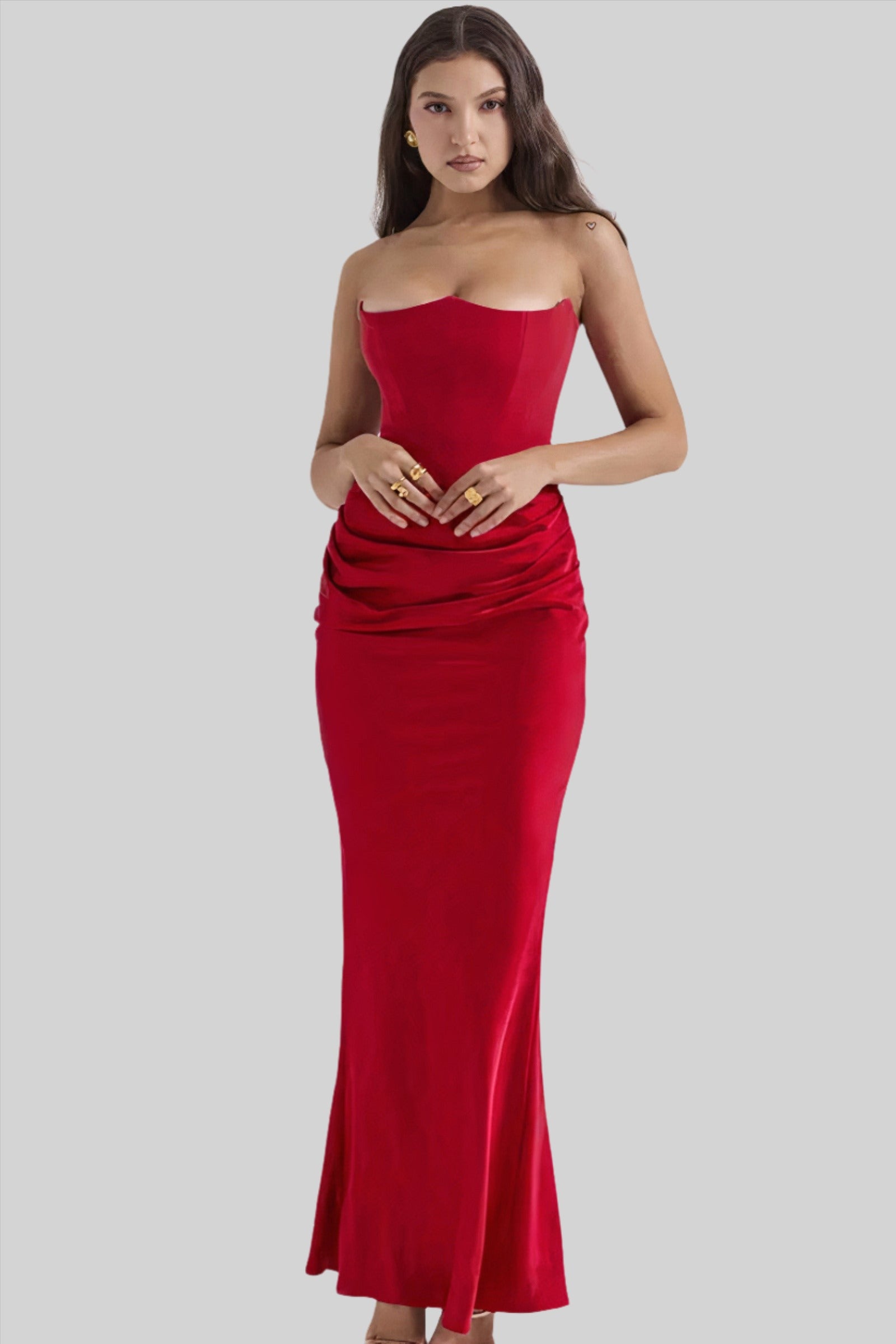 Isla - Off-Shoulder Maxi Dress - Samberule