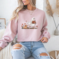 Cute Ghost & Dog Halloween Crewneck Sweatshirt - Samberule