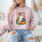 Cozy Ghost Halloween Crewneck Sweatshirt - Samberule