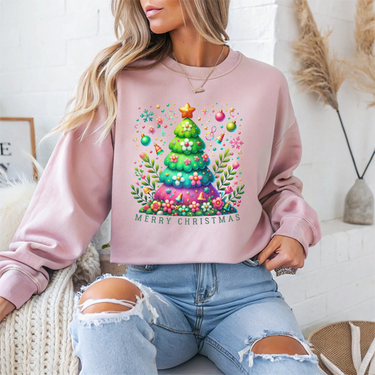 Merry Christmas Crewneck Sweatshirt