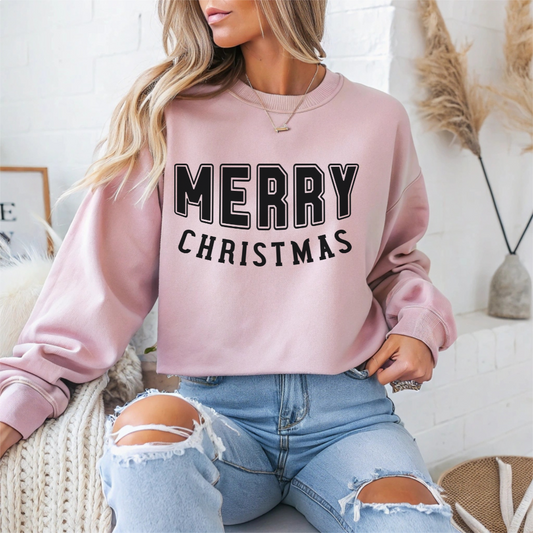 Merry Christmas Crewneck Sweatshirt