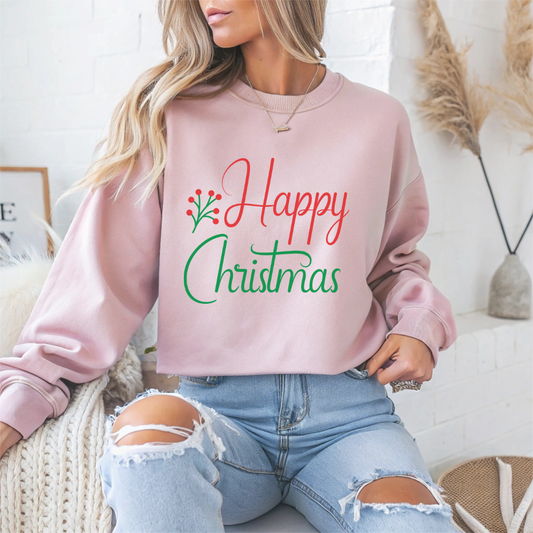 Happy Christmas Crewneck Sweatshirt