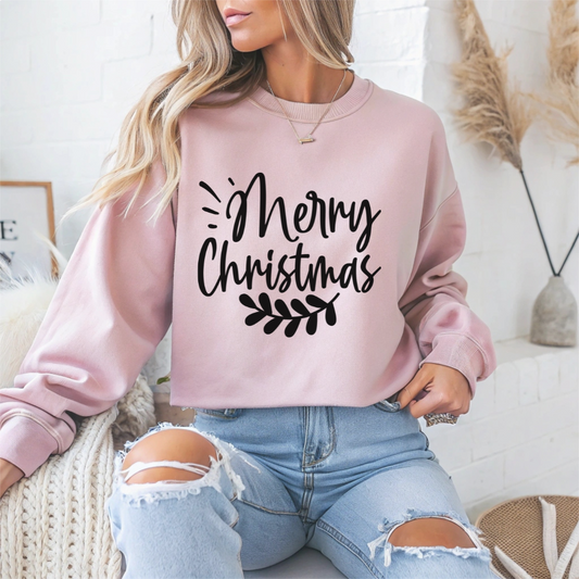 Merry Christmas Crewneck Sweatshirt
