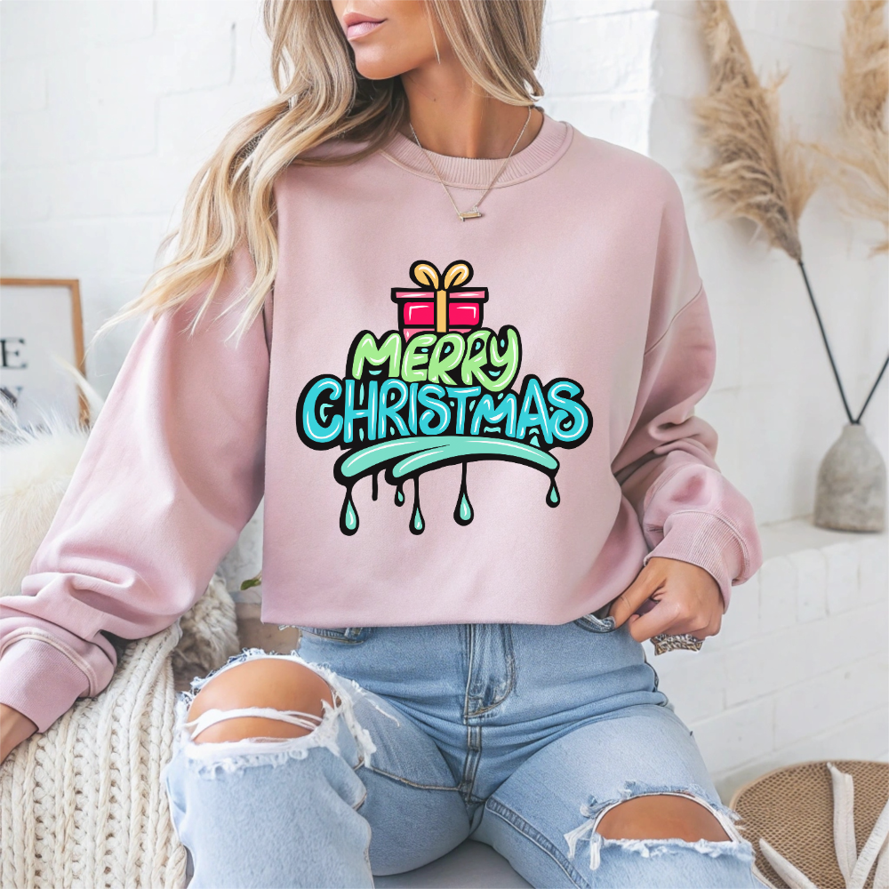 Merry Christmas Crewneck Sweatshirt