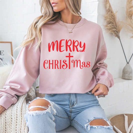 Merry Christmas Crewneck Sweatshirt
