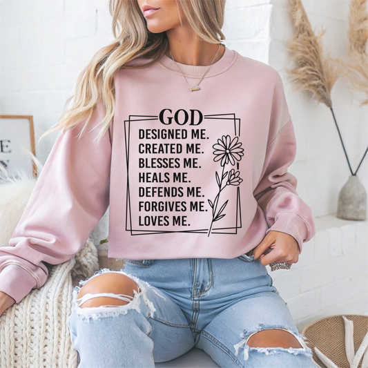 Inspirational God Faith Crewneck Sweatshirt