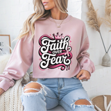 "Faith Over Fear" Faith Crewneck Sweatshirt