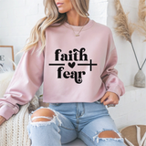 "Faith Over Fear" Faith Crewneck Sweatshirt