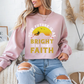 Your Future IS As Bright As Your Faith Crewneck Sweatshirt